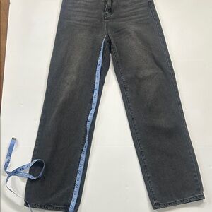 Cider Black Straight Leg Women's Jeans